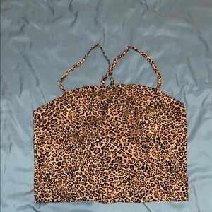 Leopard Print Women's Top